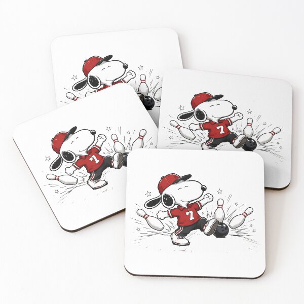 Item preview, Snoopy Perfect Strike | Beagle Sports Fan Art designed and sold by artizallart.