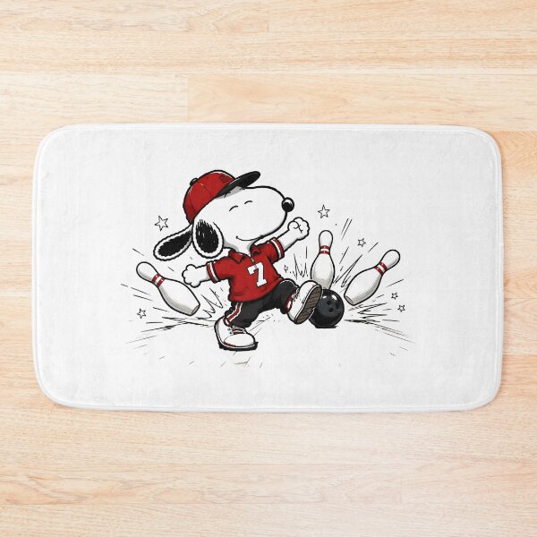 Item preview, Snoopy Perfect Strike | Beagle Sports Fan Art designed and sold by artizallart.