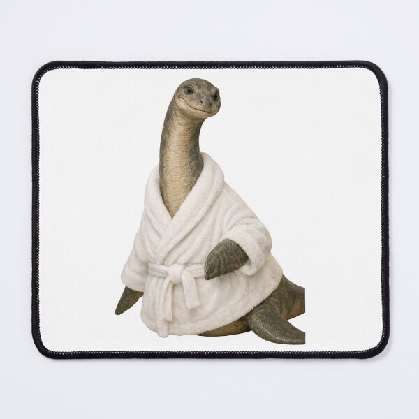 Item preview, Bathrobe Plesiosaurus designed and sold by Sillytoe.