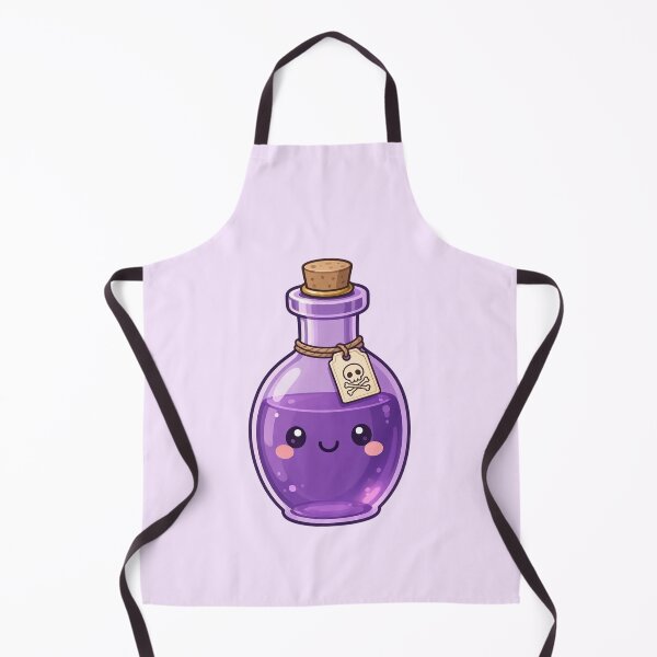 Item preview, Cute Kawaii Purple Potion Bottle Halloween Design designed and sold by SweetLilith.