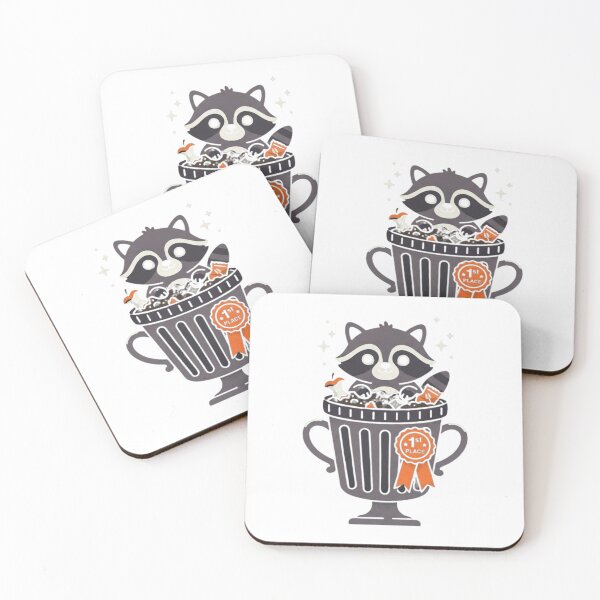 Item preview, 1st Place Trash Panda Raccoon Champion Trophy designed and sold by TMS-Studio.
