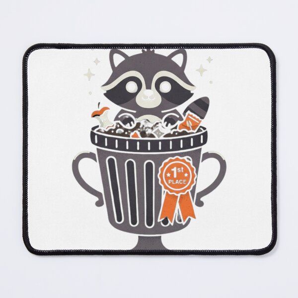 Item preview, 1st Place Trash Panda Raccoon Champion Trophy designed and sold by TMS-Studio.