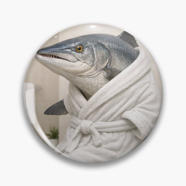 Item preview, Relaxing Bathrobe Xiphactinus designed and sold by Sillytoe.