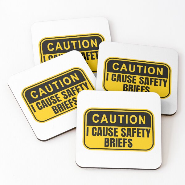 Item preview, Warning I Cause Safety Briefs designed and sold by Dondonmart.
