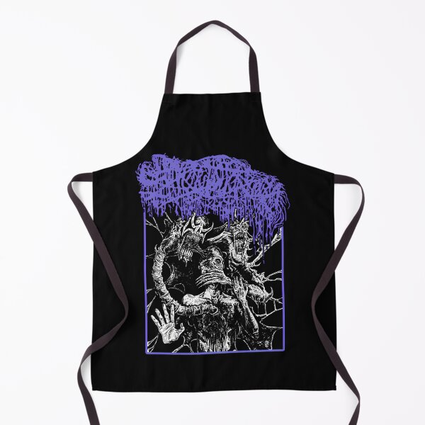 Item preview, Gore Creature Mouth Cover Purple Frame Poster designed and sold by Vstarcre8tive.