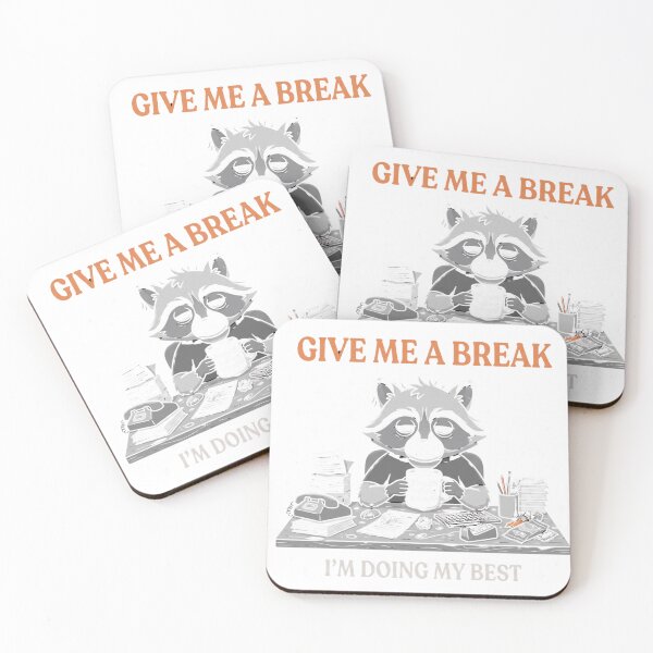 Item preview, Funny Tired Office Raccoon Doing My Best designed and sold by TMS-Studio.
