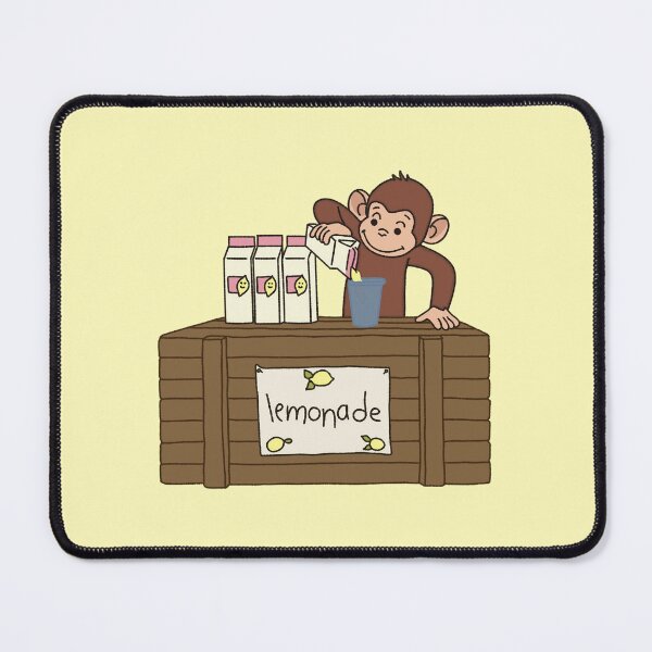 Item preview, Cute monkey selling lemonade – Adorable animals designed and sold by ZuriRetroPrints.