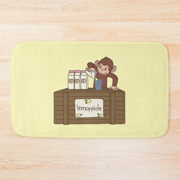 Item preview, Cute monkey selling lemonade – Adorable animals designed and sold by ZuriRetroPrints.