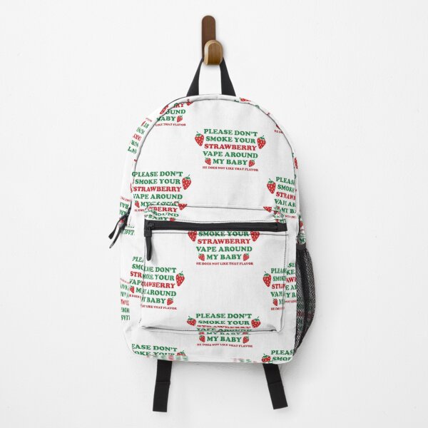 Item preview, Please Don't Smoke Your Strawberry Vape Around My Baby Funny Meme designed and sold by CocoLama.