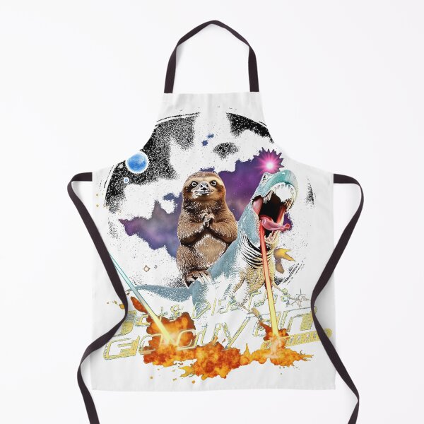 Item preview, Sloth Riding T-Rex Laser Eyes Space Battle designed and sold by icm4639.