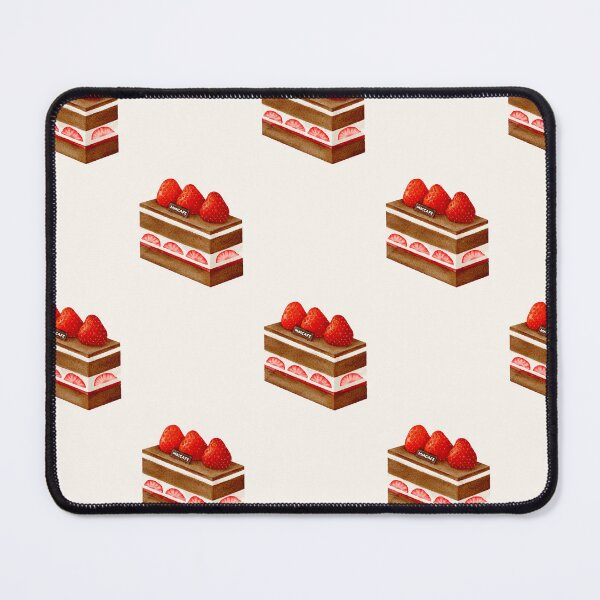 Item preview, Cute Strawberry Chocolate Cake Seamless Pattern designed and sold by Tokki Treats .