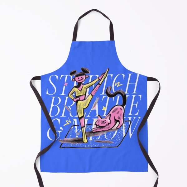 Item preview, Stretch Breathe & Meow - Funny Yoga Cat Workout Girl designed and sold by GenZFashion000.