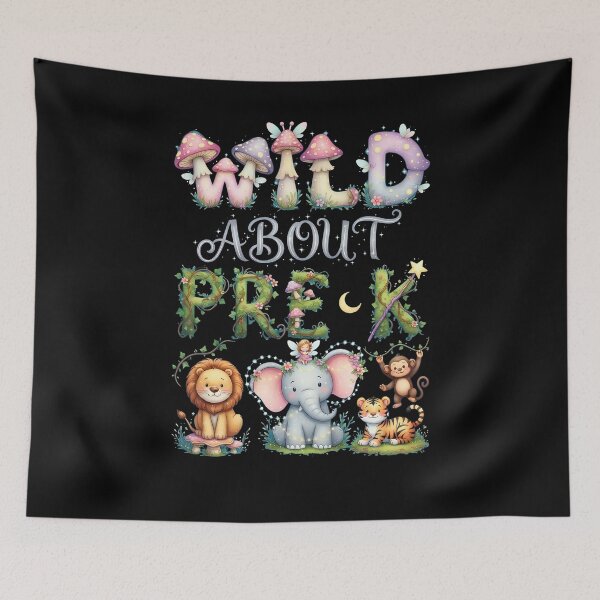 Item preview, Wild About Preschool Animal Print School Gear designed and sold by ThieryFBusson.