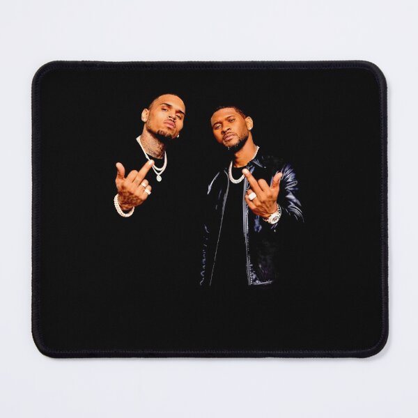 Item preview, Chris And Usher Middle Finger Hip Hop R&B Graphic designed and sold by OddPopARt.