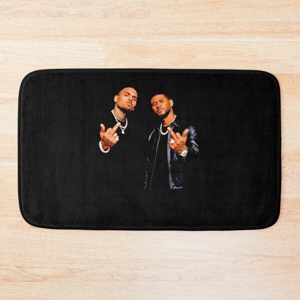 Item preview, Chris And Usher Middle Finger Hip Hop R&B Graphic designed and sold by OddPopARt.