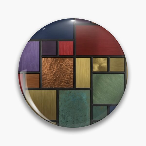 Item preview, Metallic mosaic tiles designed and sold by adamgu1234.