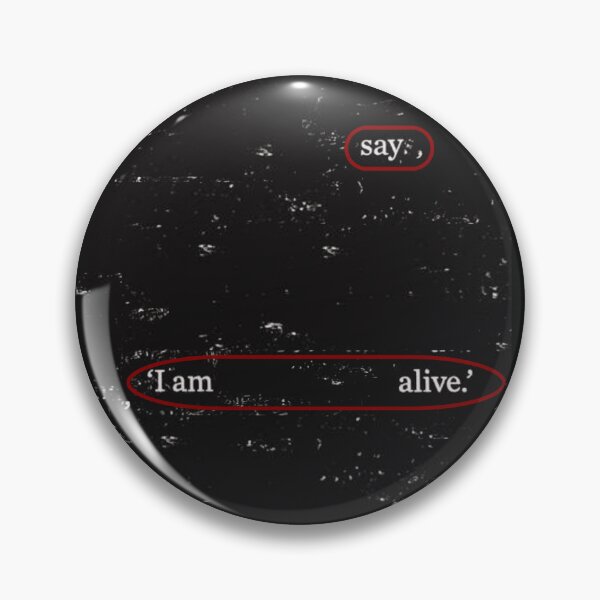 Item preview, "I Am Alive" Found Poetry (Circled In Red) designed and sold by JadeCrushed.
