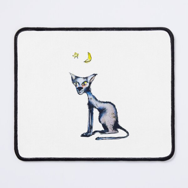 Item preview, Moonlit Blue Cat designed and sold by NieleJaneda.