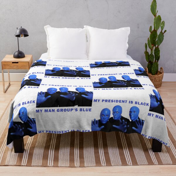 Item preview, My President Is Black My Man Group's Blue Funny Blue Man Group designed and sold by OddPopARt.
