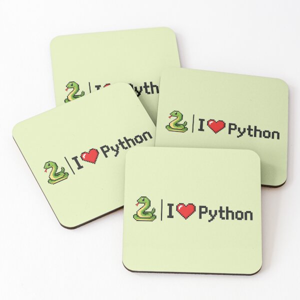 Item preview, I love Python designed and sold by Ctrl+Alt+Store.