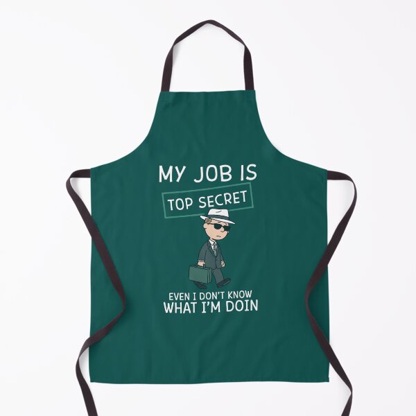 Item preview, Top Secret Job Funny Secret Agent Briefcase Graphic designed and sold by digitalbob60.