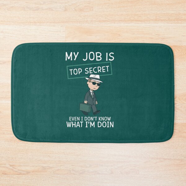 Item preview, Top Secret Job Funny Secret Agent Briefcase Graphic designed and sold by digitalbob60.