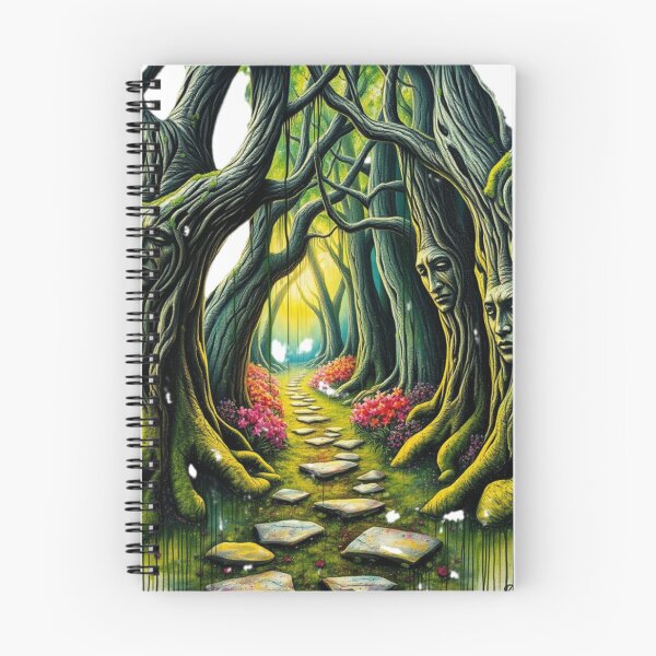 Item preview, Enchanted Forest Ancient Trees designed and sold by MyCalmDraw.