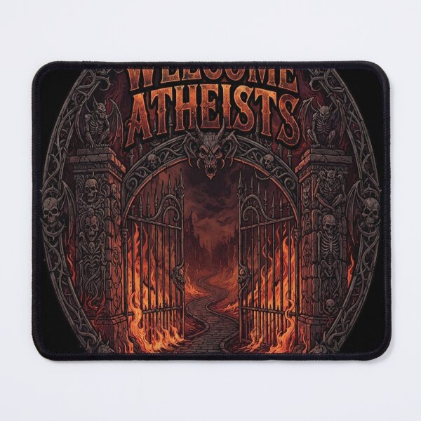 Item preview, Welcome Atheists designed and sold by dellonszpakw.