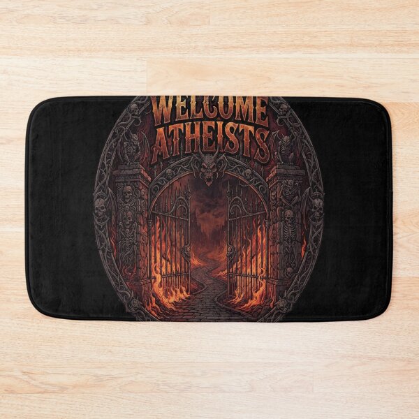 Item preview, Welcome Atheists designed and sold by dellonszpakw.