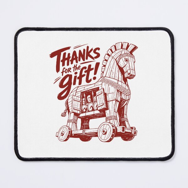 Item preview, Thanks For The Gift Trojan Horse Funny Ancient Greece designed and sold by OddPopARt.