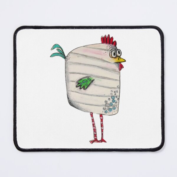 Item preview, Square Striped Chicken designed and sold by NieleJaneda.