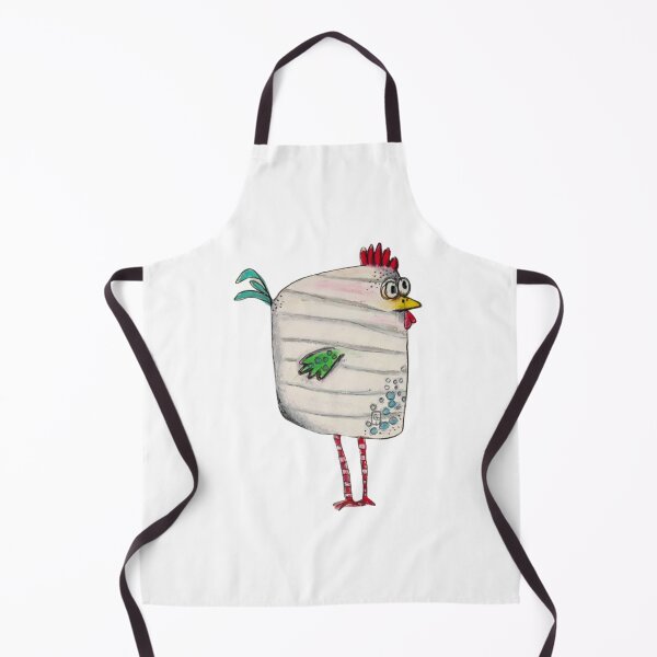 Item preview, Square Striped Chicken designed and sold by NieleJaneda.