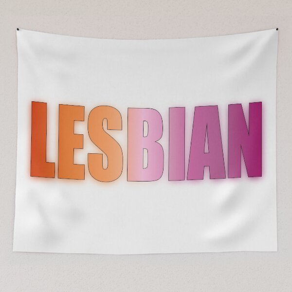 Item preview, Lesbian in bold designed and sold by BUBBLDesigns.
