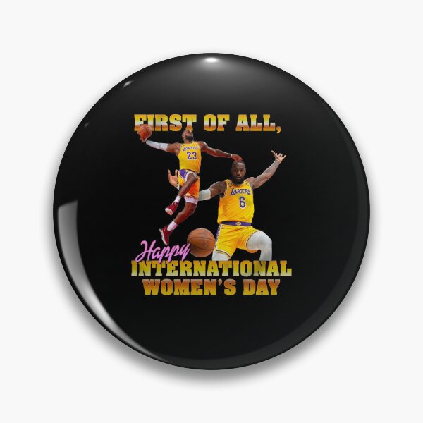 Item preview, Happy International Women's Day Funny Basketball designed and sold by OddPopARt.