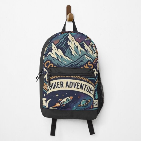 Item preview, Cosmic Peaks Trailfinder Retro Space Adventure designed and sold by Artsformore.