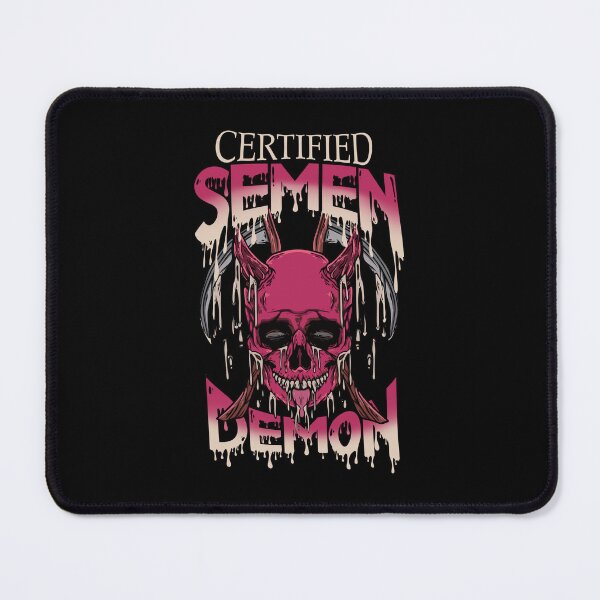Item preview, Certified Semen Demon Gothic Skull Graphic designed and sold by OddPopARt.