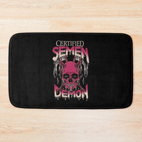Item preview, Certified Semen Demon Gothic Skull Graphic designed and sold by OddPopARt.