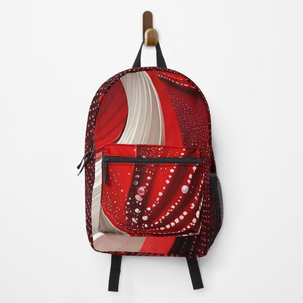 Item preview, Abstract Red and White Spiral designed and sold by Vicky Brago-Mitchell®.