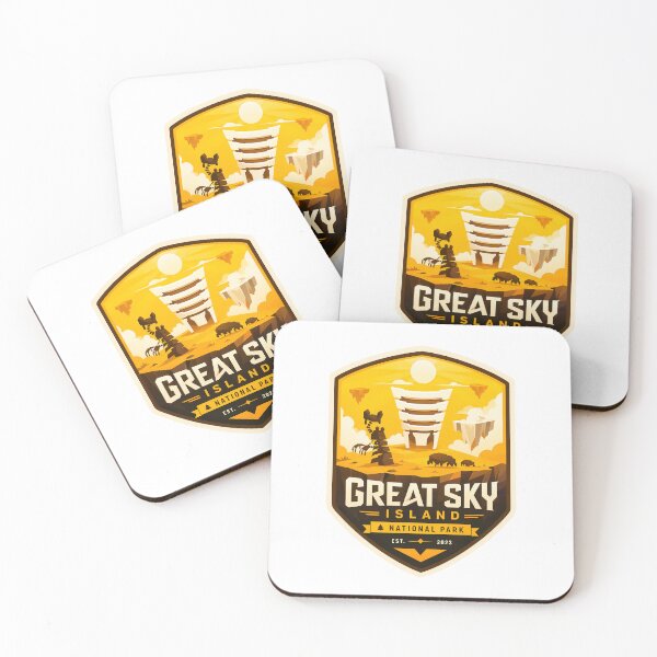 Item preview, Great Sky Island National Park Nature Landscape designed and sold by FrontierCosmic.