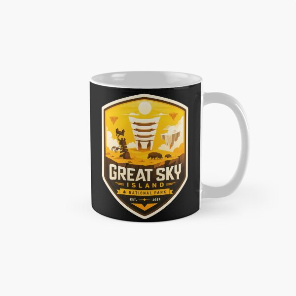 Item preview, Great Sky Island National Park Nature Landscape designed and sold by FrontierCosmic.