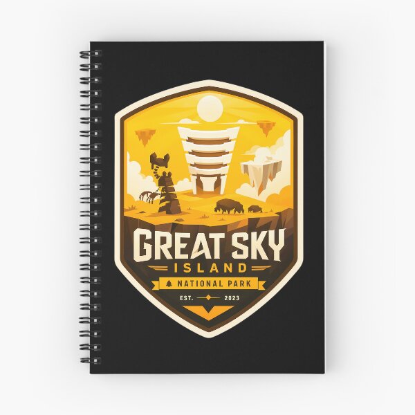 Item preview, Great Sky Island National Park Nature Landscape designed and sold by FrontierCosmic.