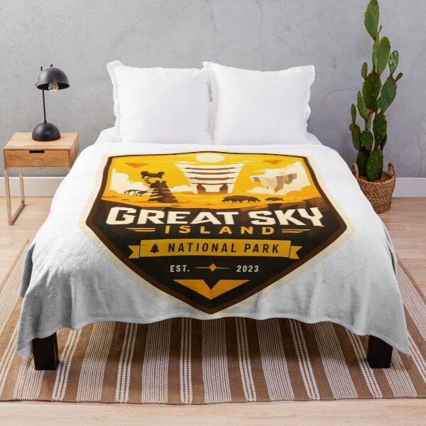 Item preview, Great Sky Island National Park Nature Landscape designed and sold by FrontierCosmic.