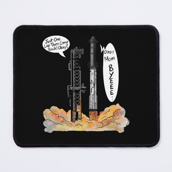 Item preview, Starship Launch Starbase Texas Just One Lap Funny Design designed and sold by Urban Muse And Sultry Hues.