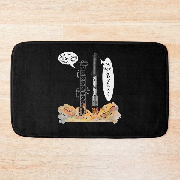 Item preview, Starship Launch Starbase Texas Just One Lap Funny Design designed and sold by Urban Muse And Sultry Hues.