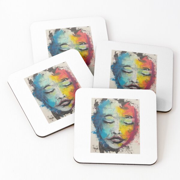 Item preview, Colorful Abstract Face designed and sold by NeviProski.