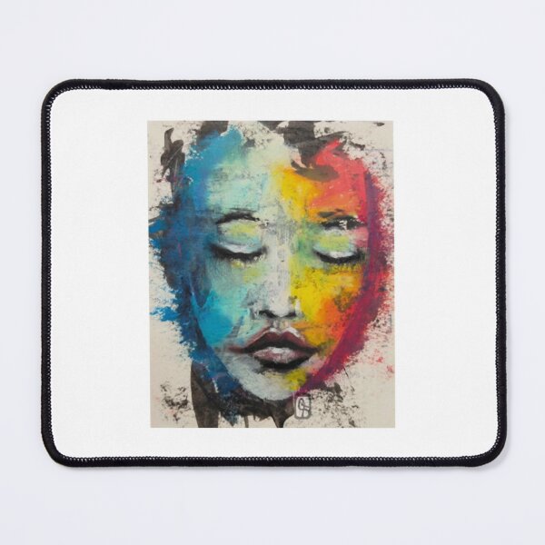Item preview, Colorful Abstract Face designed and sold by NeviProski.