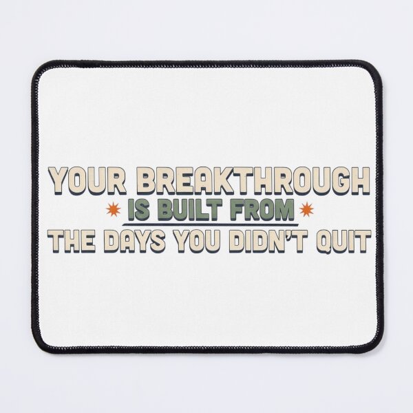 Item preview, Breakthrough Built From Persistence designed and sold by syotos-ai.