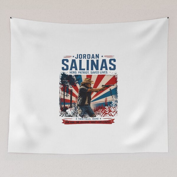 Item preview, Jordan Salinas Idaho American Hero designed and sold by OscarLucas.