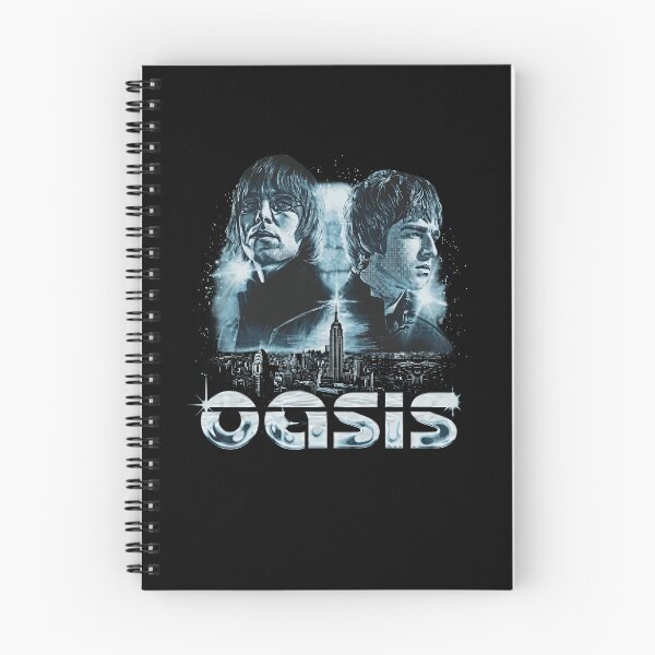 Item preview, Oasis Britpop Band New York City Skyline Vintage Rock Music designed and sold by OddPopARt.