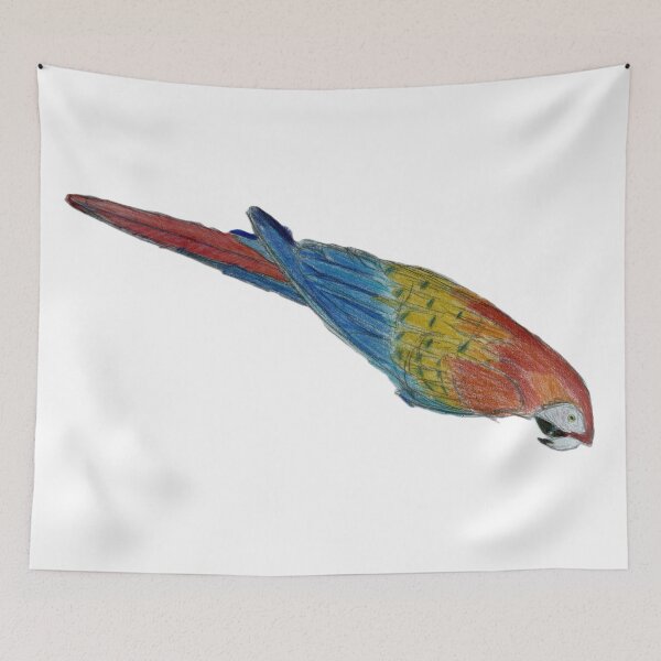 Item preview, Scarlet Macaw designed and sold by woodland-towers.